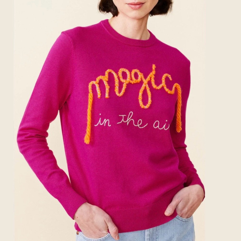 Lingua Franca Magic in the Air Sweater